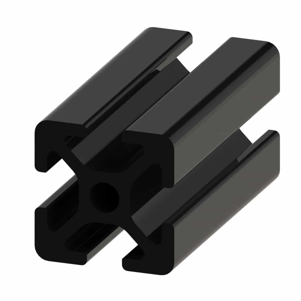 profilé aluminium noir