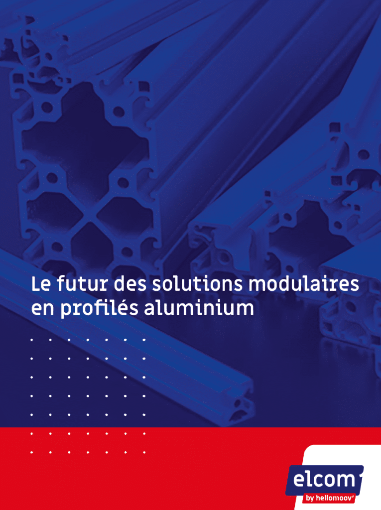Couverture catalogue solutions modulaires